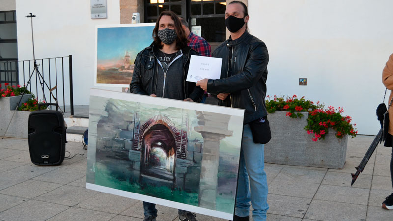 Javier Martín gana el XVI Concurso de pintura ‘Francisco Benavides’ de Jerez de los Caballeros