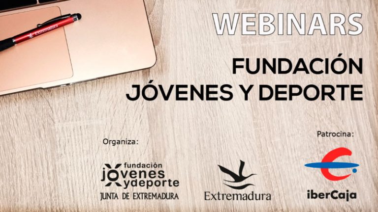 Comienza la segunda fase de los webinarios de la Fundación Jóvenes y Deporte