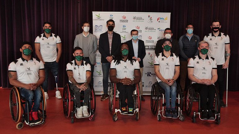 El Mideba de baloncesto en silla de ruedas realiza su presentación