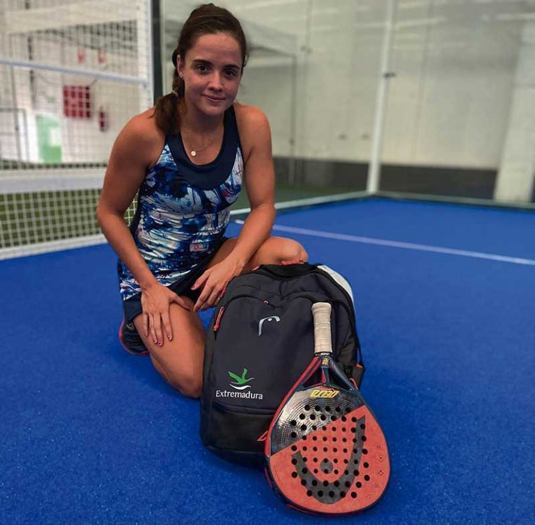 Paula Josemaría. La imagen de Extremadura en el pádel profesional. Grada 150. Perfil
