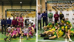 Al-Qázeres y Reale Navalmoral ganan el Trofeo Diputación de Cáceres de baloncesto