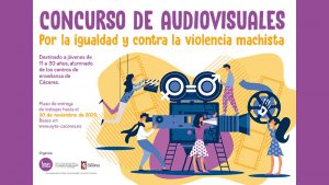 El Ayuntamiento de Cáceres convoca un concurso de audiovisuales por la igualdad de género