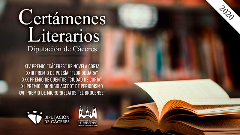 La Diputación de Cáceres da a conocer los ganadores de sus premios literarios