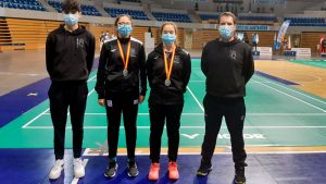 Mariela Vázquez y María González se proclaman subcampeonas de España sub15 de bádminton