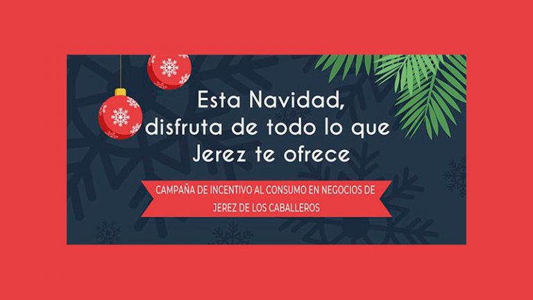 El Ayuntamiento de Jerez de los Caballeros incentiva el consumo local en la Campaña de Navidad