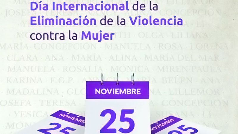 Extremadura conmemora el Día internacional de la eliminación de la violencia contra la mujer