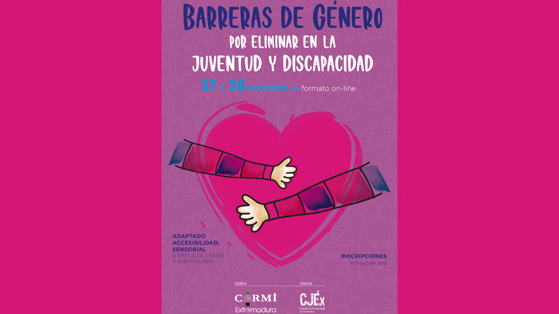 II Jornadas ‘Barreras por eliminar en la juventud y la discapacidad’. Grada 151. Consejo de la Juventud de Extremadura