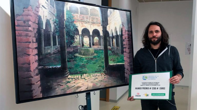 Javier Martín gana el I Concurso de pintura 'Reserva de la Biosfera de La Siberia'