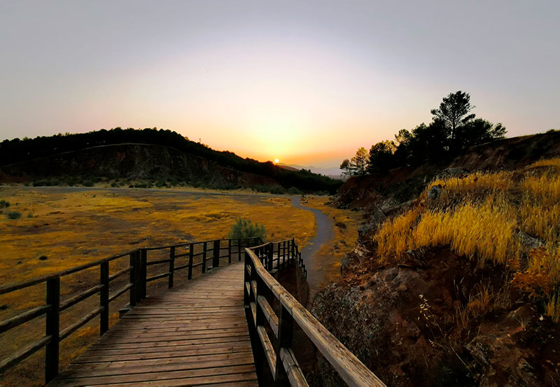 'Atardecer en la sierra', de Laura Calle, mejor foto infantil