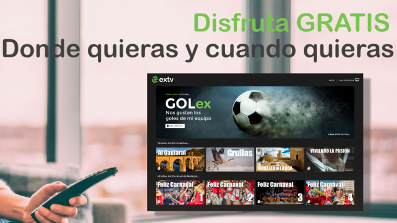 Se presenta la primera televisión digital de Extremadura a través de internet