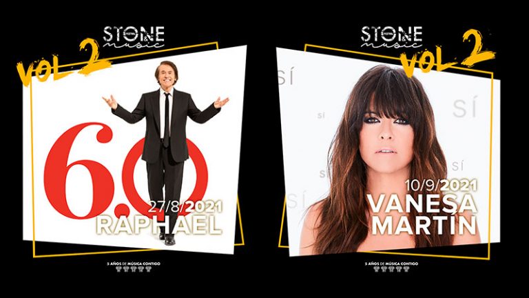 Raphael y Vanesa Martín engrosan el cartel del 'Stone&Music Festival'