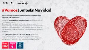 La Cámara de Comercio de Badajoz se suma a la iniciativa solidaria de Ibercaja por Navidad