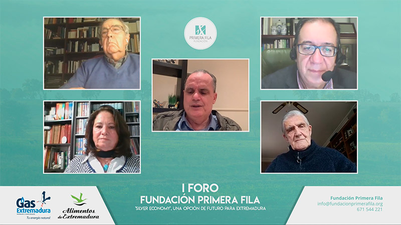 El I Foro Fundación Primera Fila trata la 'Silver economy' como oportunidad para Extremadura
