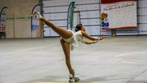 Mar Rial se proclama campeona de Extremadura de patinaje artístico