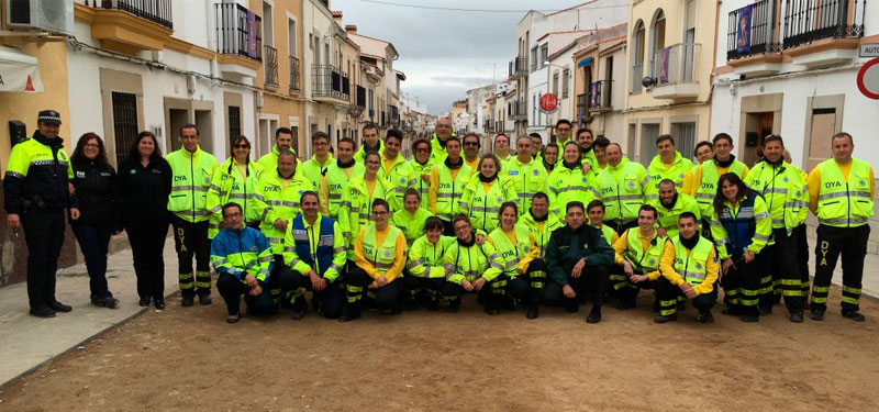 Miembros de DYA Extremadura. Foto: Cedida