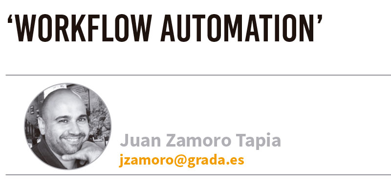 'Workflow automation'. Grada 151. Juan Zamoro