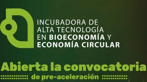 La Incubadora de Alta Tecnología en Bioeconomía y Economía Circular ayudará a preacelerar proyectos. Grada 152. Fundecyt-Pctex