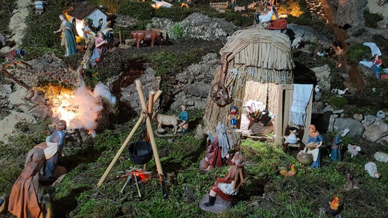 Remigia Vares gana el concurso de belenes de Los Santos de Maimona