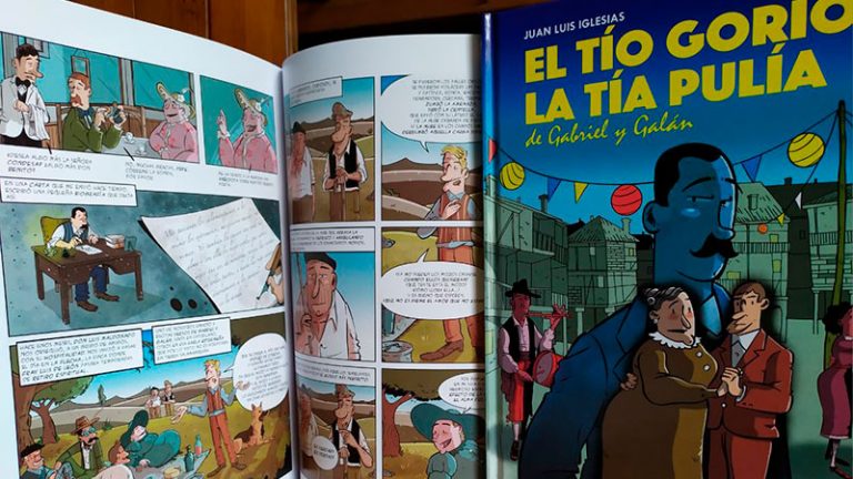 Juan Luis Iglesias y José Cruz publican un cómic en homenaje a José María Gabriel y Galán