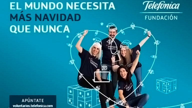 Más de 2.700 voluntarios de Telefónica han participado en la campaña solidaria de Navidad