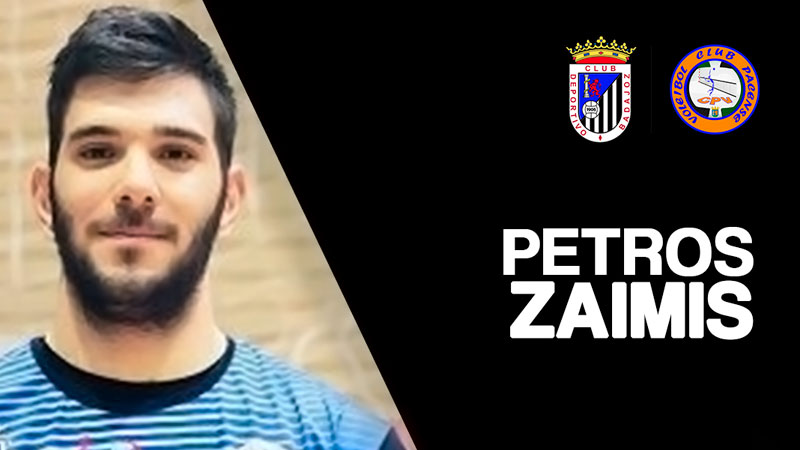 Petros Zaimis llega al equipo de Superliga 2 del CD Badajoz Extremadura de voleibol