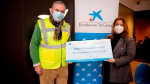 CaixaBank entrega a los Bancos de Alimentos extremeños la recaudación del concierto de Año Nuevo