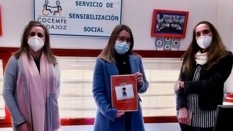 Cocemfe Badajoz inicia la colección 'Te lo cuento', con materiales para escolares con necesidades educativas especiales