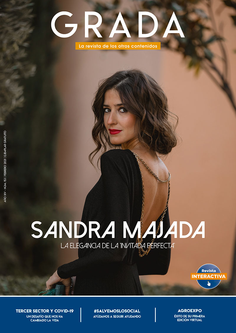 Sandra Majada. La elegancia de la ‘Invitada perfecta’. Grada 153. Portada