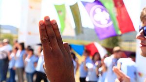 ASDE-Scouts de Extremadura celebra el Día de su fundador