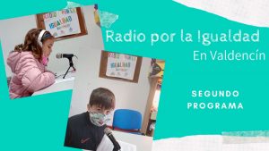La iniciativa 'Radio por la igualdad' emite su segundo programa en Valdencín