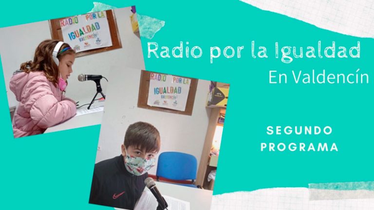 La iniciativa 'Radio por la igualdad' emite su segundo programa en Valdencín
