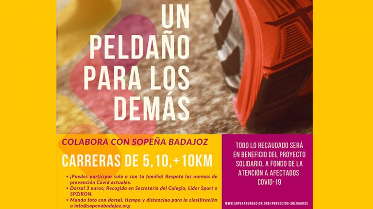 La Fundación Sopeña de Badajoz organiza una carrera solidaria