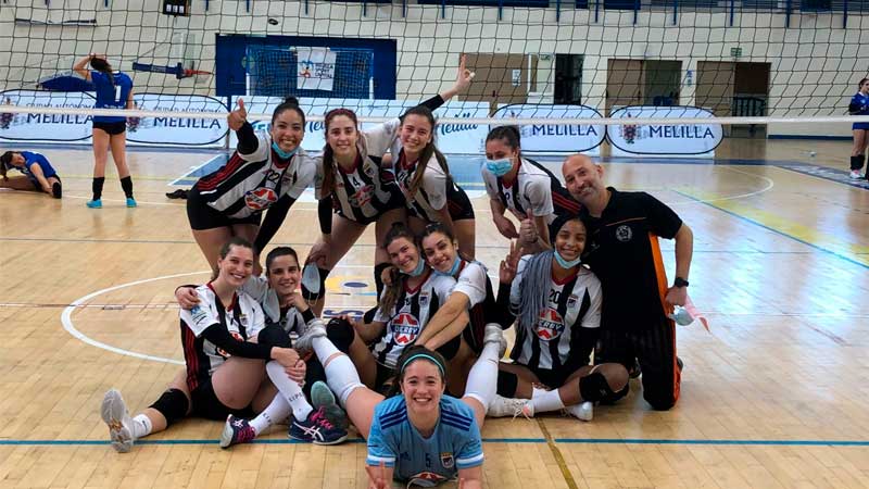 El CD Badajoz Extremadura femenino de voleibol jugará el playoff de ascenso