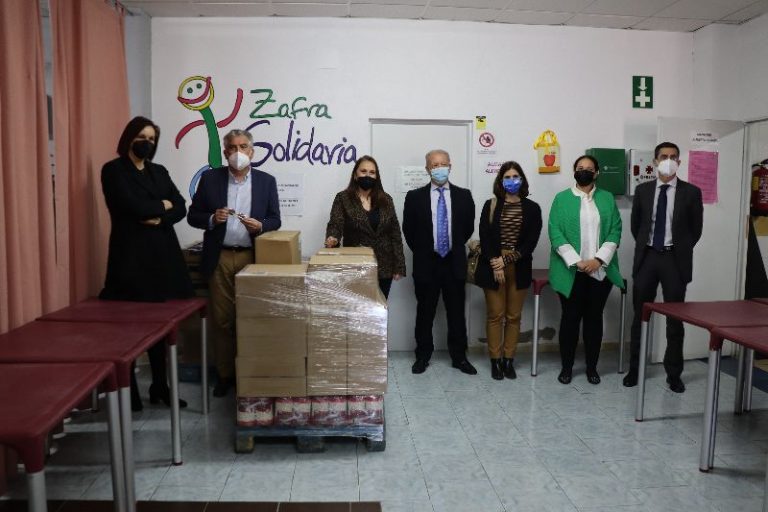 Fundación CB, Ibercaja, Preving y Líder Aliment donan 3.000 kilos de alimentos a 'Zafra Solidaria'