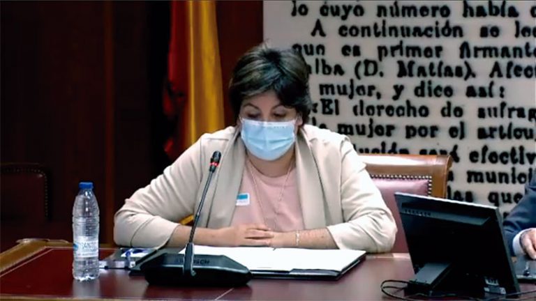 Maribel Cáceres lleva al Senado la voz de las personas con discapacidad intelectual