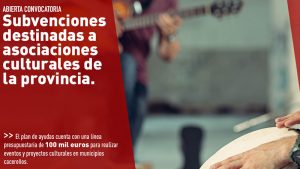 La Diputación de Cáceres abre la convocatoria de subvenciones para asociaciones culturales