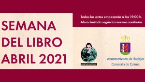 El Ayuntamiento de Badajoz organiza la 'Semana del libro' del 19 al 23 de abril