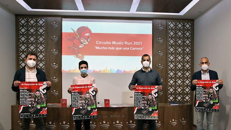 El circuito Music Run llegará a Mérida, Almendralejo, Don Benito, Santa Amalia y Villanueva de la Serena