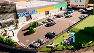 Electrocash construirá una zona infantil en el parque comercial de Maltravieso