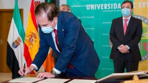 Antonio Huertas presidirá el Consejo Social de la Universidad de Extremadura