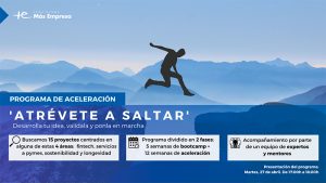 Ibercaja desarrolla el programa de apoyo al emprendimiento 'Atrévete a saltar'