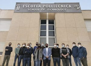 Investigadores de la Universidad de Extremadura ponen a prueba el 5G. Grada 155