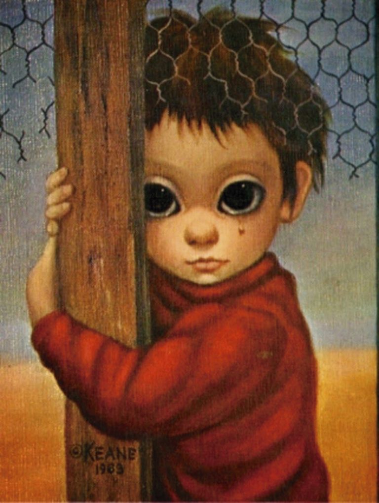 ‘Big eyes’, de Margaret Keane. Grada 155. Inmaculada González