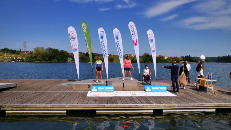 La Copa de España de piragüismo de Asturias depara buenos resultados para Extremadura