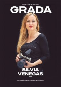 Silvia Venegas. Cine para transformar la sociedad. Grada 156. Portada