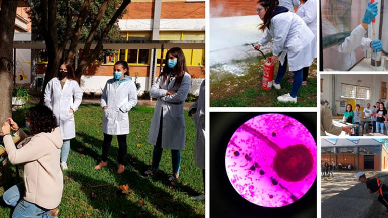 El instituto San José de Badajoz desarrolla un proyecto para la prevención virtual de riesgos laborales