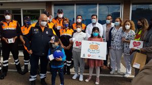 ADMO visita a los menores hospitalizados en el Materno Infantil de Badajoz