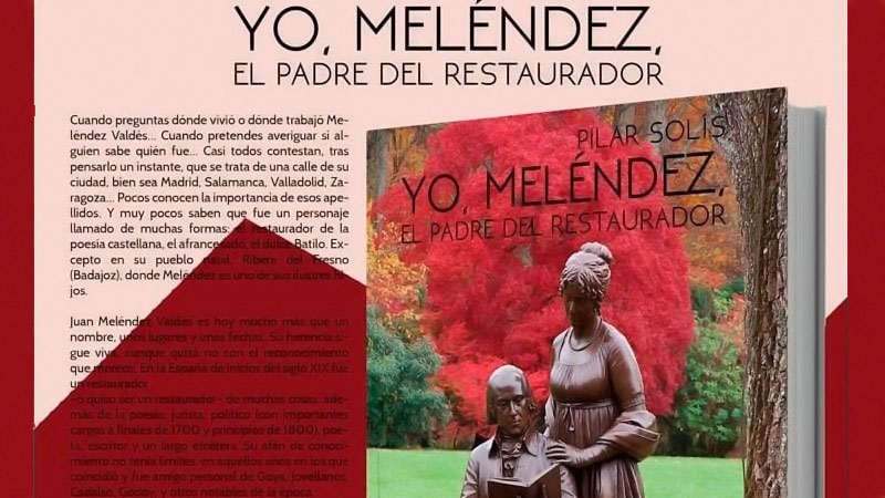 Pilar Solís presenta su segundo libro, 'Yo, Meléndez, el padre del restaurador'