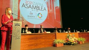 Asamblea general de la Asociación de Universidades Populares de Extremadura. Grada 156. Aupex