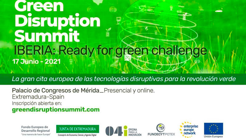 Encuentro de tecnologías disruptivas para la revolución verde ‘Green Disruption Summit’. Grada 157. Fundecyt-Pctex